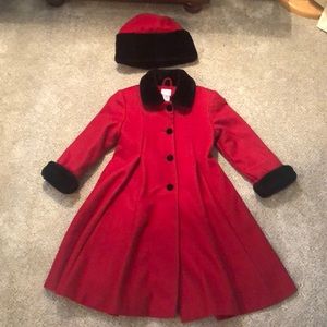 Red Talbot Kids Coat